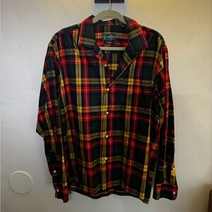 Gitman Bros Plaid Flannel Shirt